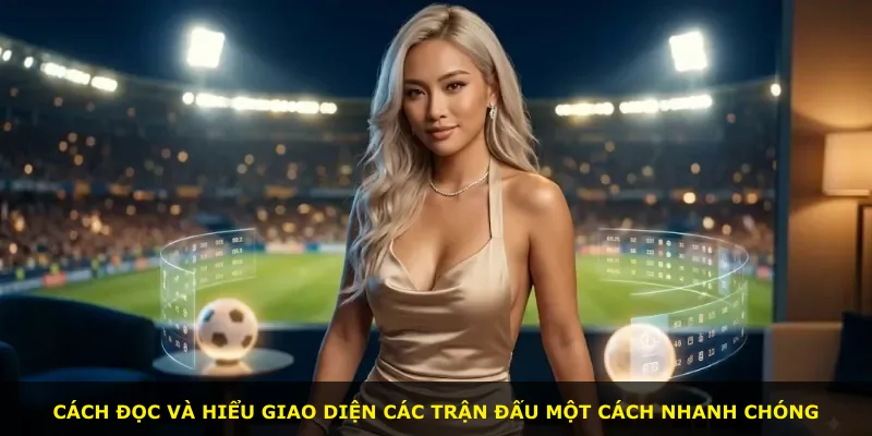Cách đọc và hiểu giao diện các trận đấu một cách nhanh chóng