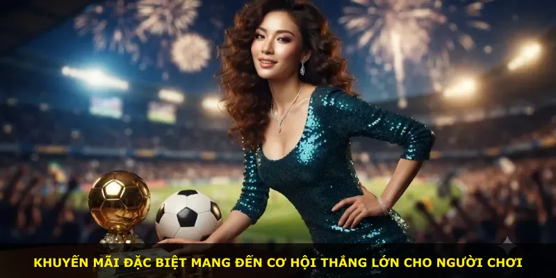 Khuyến mãi đặc biệt mang đến cơ hội thắng lớn cho người chơi