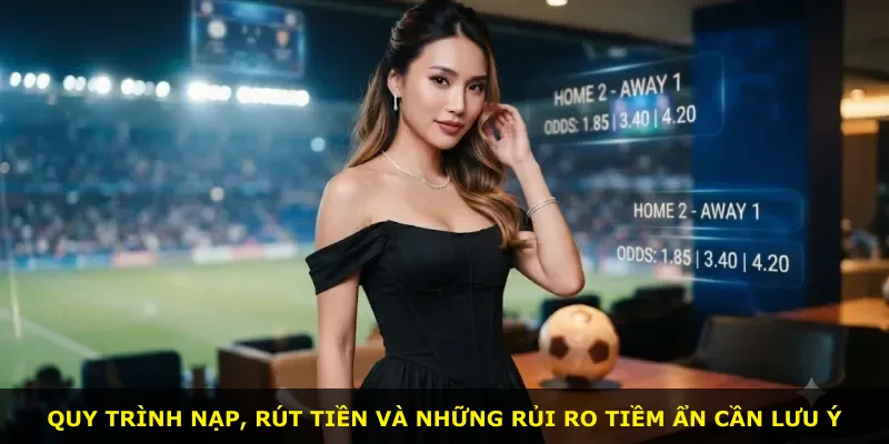 Quy trình nạp, rút tiền và những rủi ro tiềm ẩn cần lưu ý