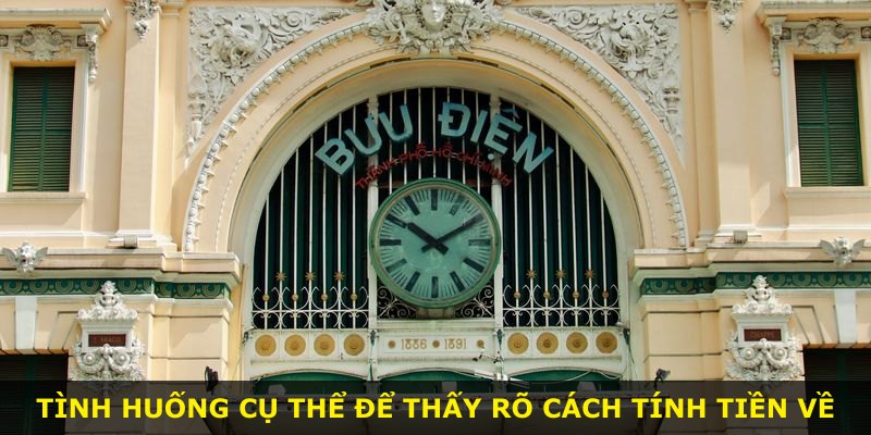 Tình huống cụ thể để thấy rõ cách tính tiền về