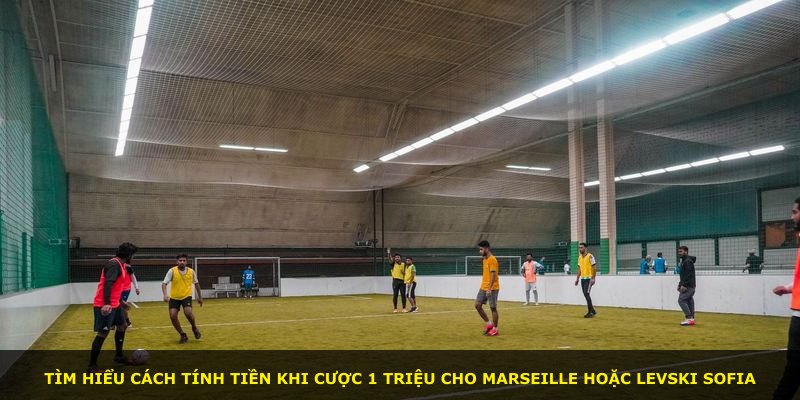 Tìm hiểu cách tính tiền khi cược 1 triệu cho Marseille hoặc Levski Sofia