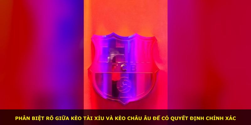 Phân biệt rõ giữa kèo tài xỉu và kèo châu Âu để có quyết định chính xác