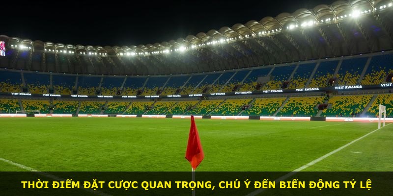 Thời điểm đặt cược quan trọng, chú ý đến biến động tỷ lệ